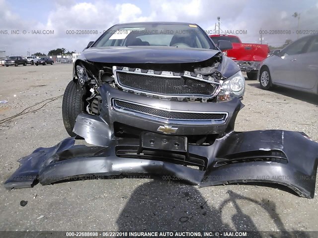 1G1ZA5E00A4158772 - 2010 CHEVROLET MALIBU LS Pewter photo 6