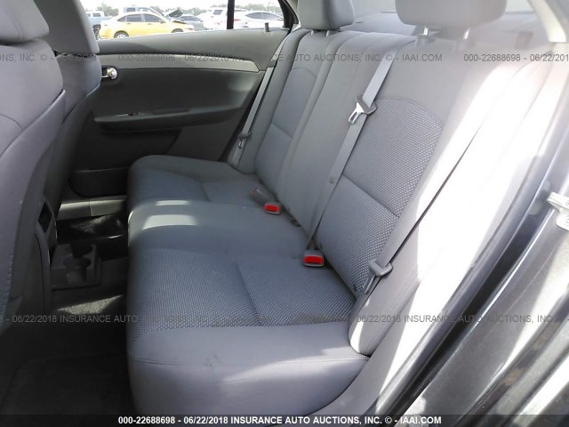 1G1ZA5E00A4158772 - 2010 CHEVROLET MALIBU LS Pewter photo 8