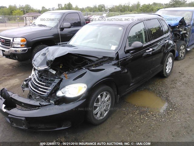 3A4FY58B47T594296 - 2007 CHRYSLER PT CRUISER TOURING BLACK photo 2