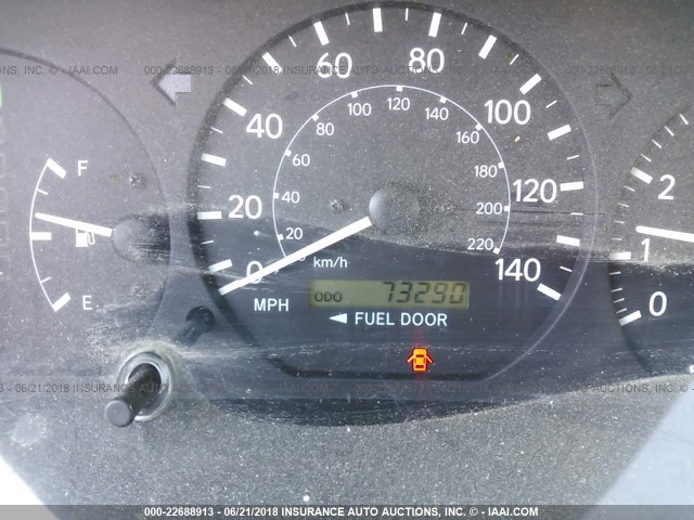 4T1BG22K4YU973431 - 2000 TOYOTA CAMRY CE/LE/XLE BLUE photo 7