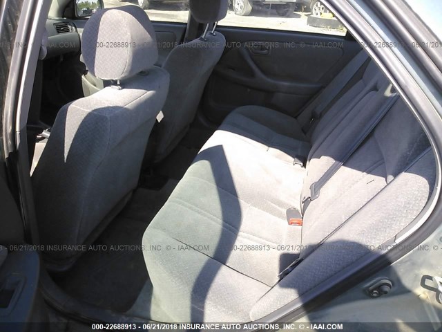 4T1BG22K4YU973431 - 2000 TOYOTA CAMRY CE/LE/XLE BLUE photo 8