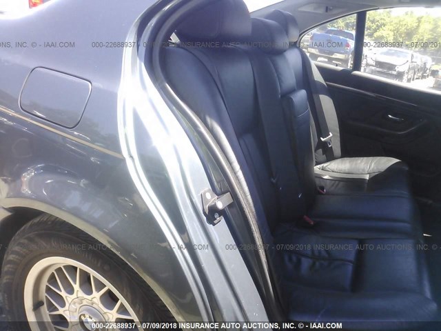 WBADT43481GX22112 - 2001 BMW 525 I AUTOMATIC GRAY photo 8