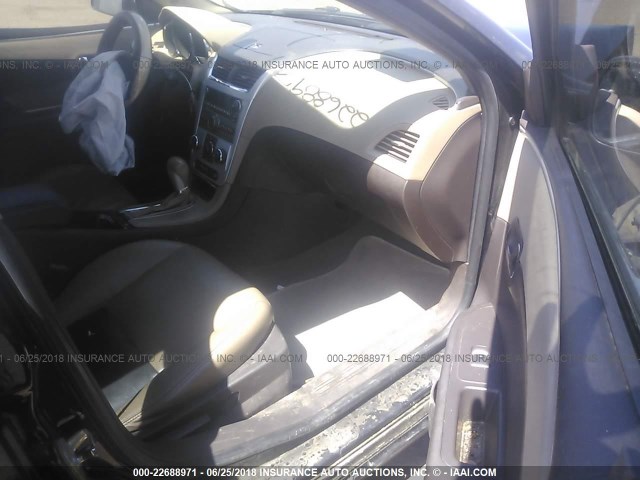 1G1ZB5EB0AF307989 - 2010 CHEVROLET MALIBU LS BLACK photo 5