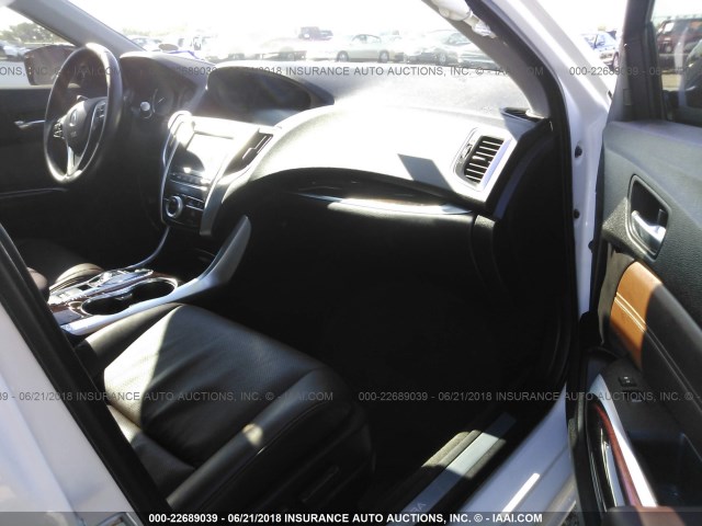 19UUB2F55FA005533 - 2015 ACURA TLX TECH WHITE photo 5