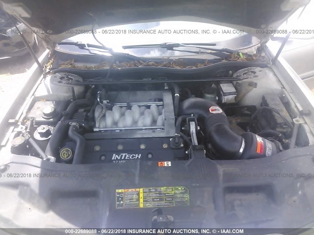 1LNHM97V22Y683428 - 2002 LINCOLN CONTINENTAL  Күміс фото 10