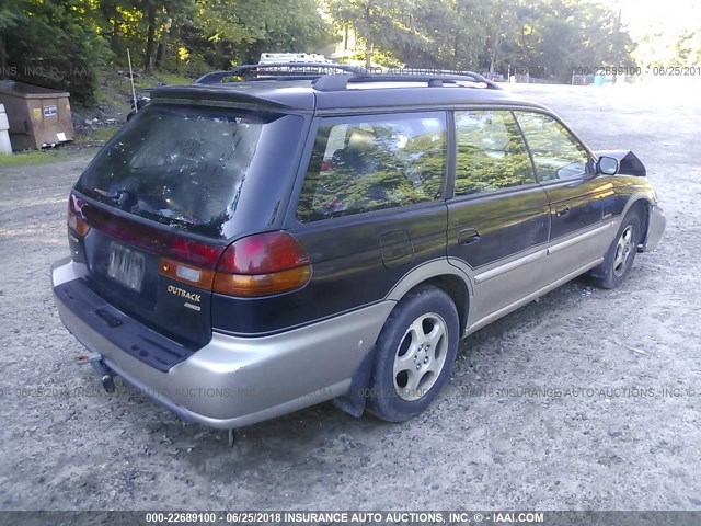 4S3BG6851W7639303 - 1998 SUBARU LEGACY 30TH ANN OUTBACK/LTD/SPT BLACK photo 4