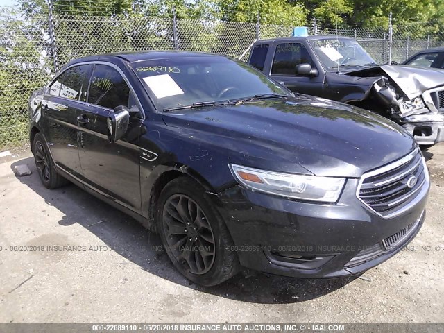 1FAHP2F88EG113870 - 2014 FORD TAURUS LIMITED BLACK photo 1