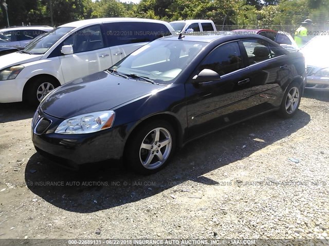 1G2ZG57N294141213 - 2009 PONTIAC G6 BLACK photo 2