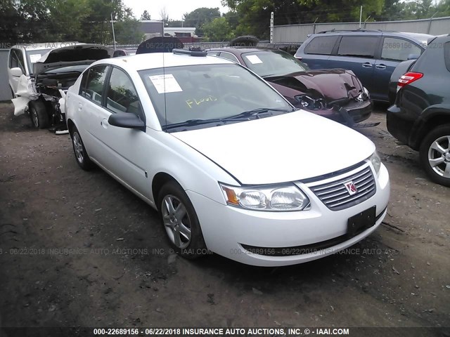 1G8AJ55F47Z175671 - 2007 SATURN ION LEVEL 2 WHITE photo 1