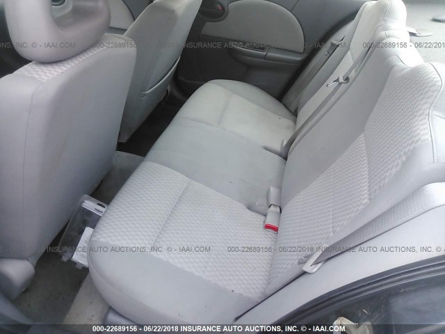 1G8AJ55F47Z175671 - 2007 SATURN ION LEVEL 2 WHITE photo 8