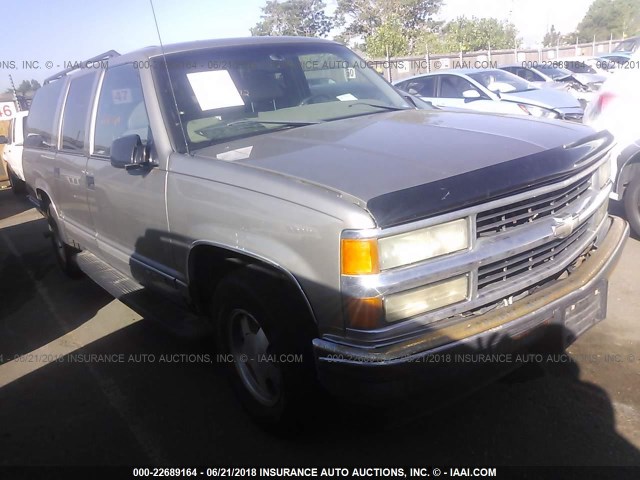 3GNEC16R4XG107817 - 1999 CHEVROLET SUBURBAN C1500 SILVER photo 1