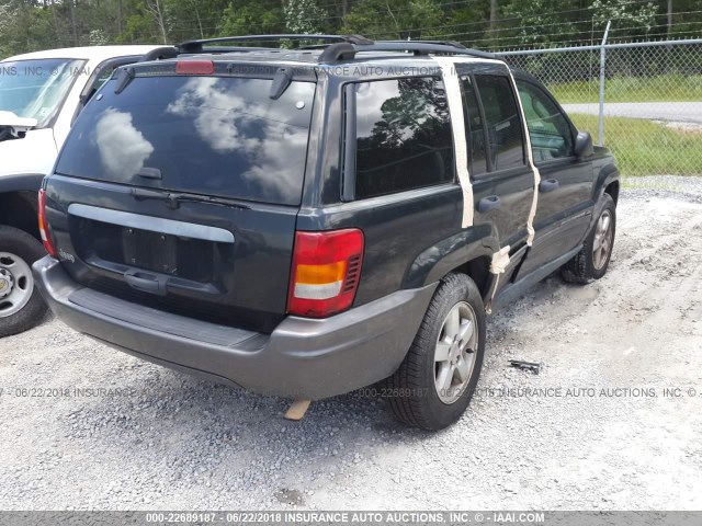 1J4GX48S34C426674 - 2004 JEEP GRAND CHEROKEE LAREDO/COLUMBIA/FREEDOM 黑色 照片 4