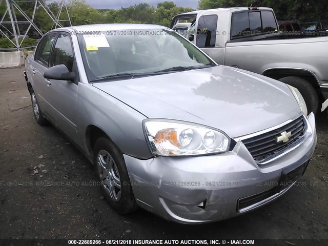 1G1ZS58F67F311097 - 2007 CHEVROLET MALIBU LS SILVER photo 1