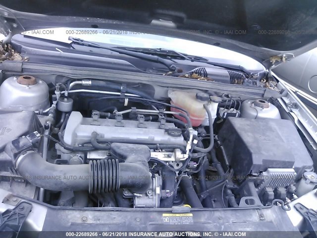 1G1ZS58F67F311097 - 2007 CHEVROLET MALIBU LS SILVER photo 10