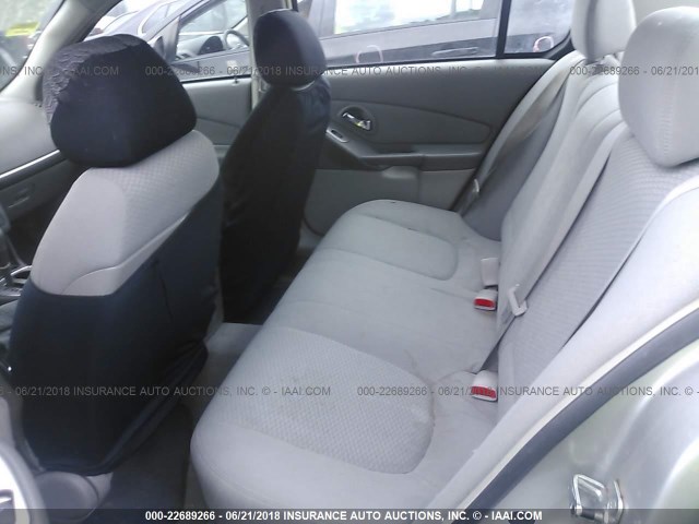 1G1ZS58F67F311097 - 2007 CHEVROLET MALIBU LS SILVER photo 8