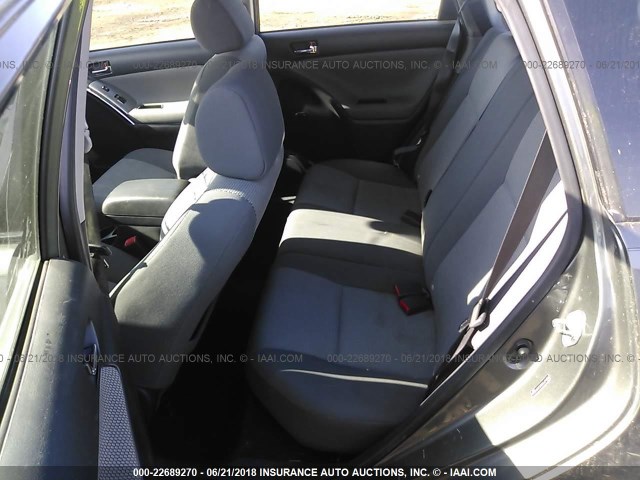 2T1KR32E26C618668 - 2006 TOYOTA COROLLA MATRIX XR GRAY photo 8