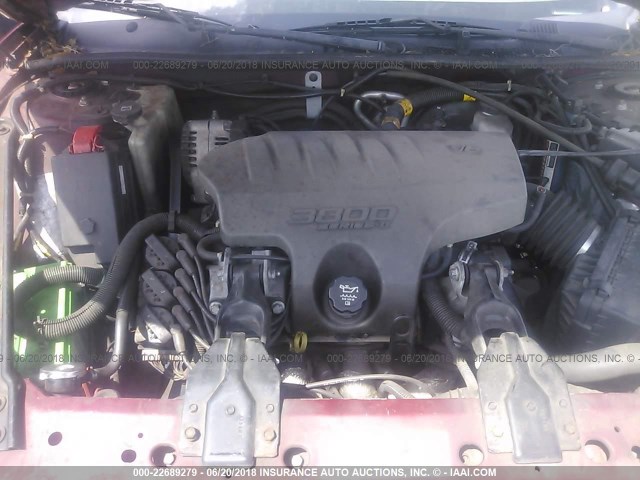 2G4WB52K831230888 - 2003 BUICK REGAL LS 栗色 照片 10