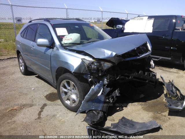 2T2GK31U48C036881 - 2008 LEXUS RX 350 BLUE photo 1