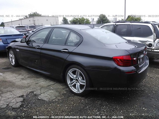 WBAFV3C57ED684692 - 2014 BMW 535 D/XI BLACK photo 3