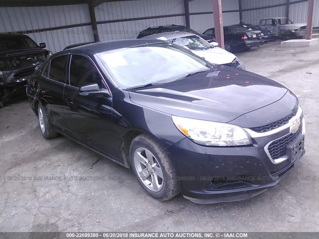 1G11C5SLXFF171854 - 2015 CHEVROLET MALIBU 1LT 黑色 照片 1