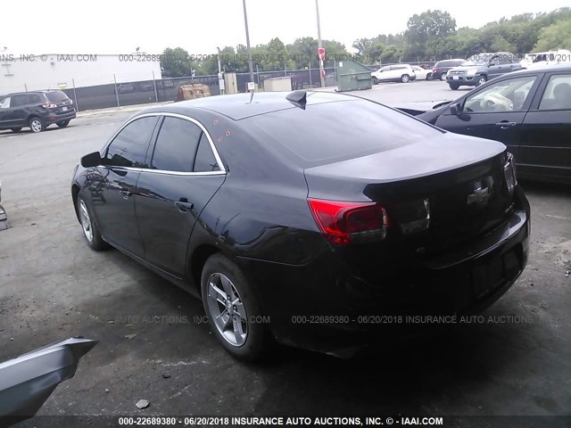 1G11C5SLXFF171854 - 2015 CHEVROLET MALIBU 1LT 黑色 照片 3