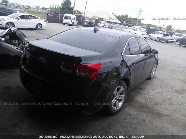 1G11C5SLXFF171854 - 2015 CHEVROLET MALIBU 1LT 黑色 照片 4