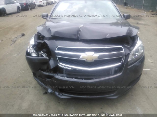 1G11C5SA6DF334558 - 2013 CHEVROLET MALIBU 1LT GRAY photo 6