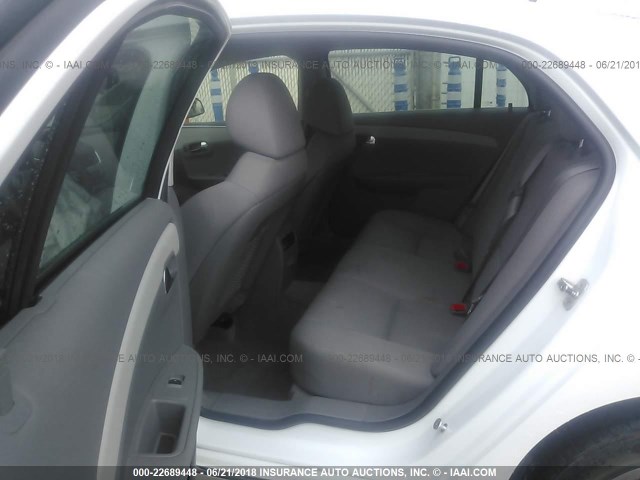 1G1ZC5EB4AF107825 - 2010 CHEVROLET MALIBU 1LT 白色 照片 8