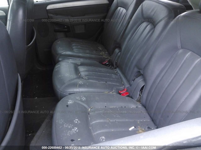 4M2ZU86E72ZJ26880 - 2002 MERCURY MOUNTAINEER  BLUE photo 8