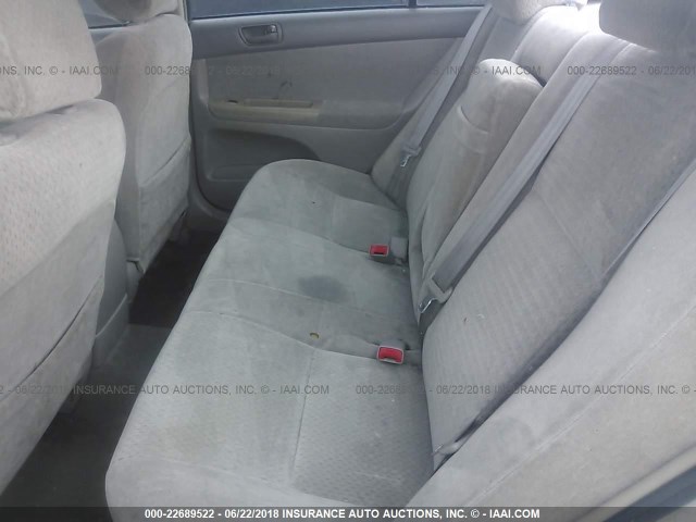 4T1BE32K42U517612 - 2002 TOYOTA CAMRY LE/XLE/SE Qızıl foto 8