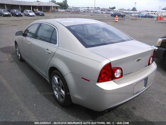 1G1ZC5E01AF184327 - 2010 CHEVROLET MALIBU 1LT 金色 照片 3