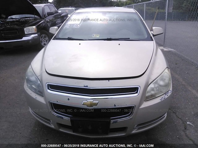 1G1ZC5E01AF184327 - 2010 CHEVROLET MALIBU 1LT 金色 照片 6