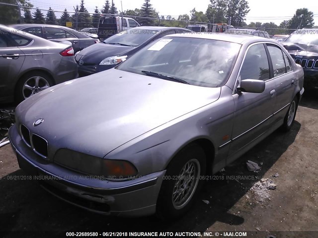 WBADD6326VBW25422 - 1997 BMW 528 I AUTOMATIC SILVER photo 2