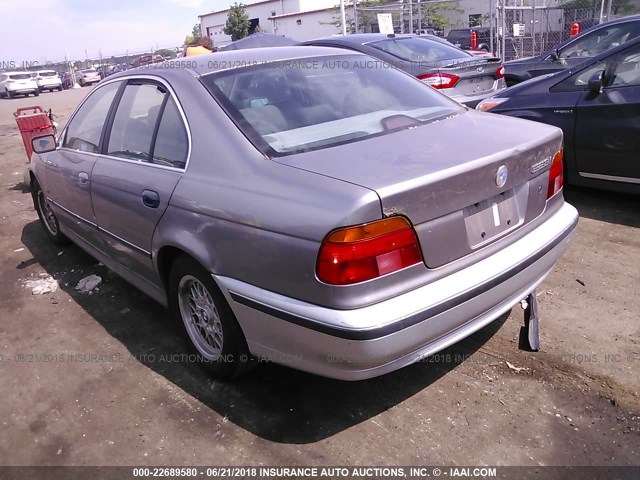 WBADD6326VBW25422 - 1997 BMW 528 I AUTOMATIC SILVER photo 3