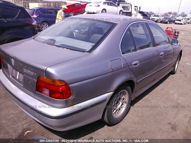 WBADD6326VBW25422 - 1997 BMW 528 I AUTOMATIC SILVER photo 4