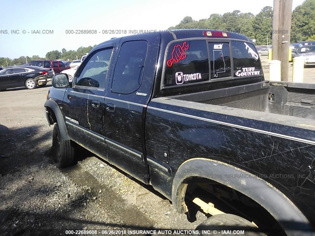 5TBBT48181S138350 - 2001 TOYOTA TUNDRA ACCESS CAB LIMITED BLACK photo 3