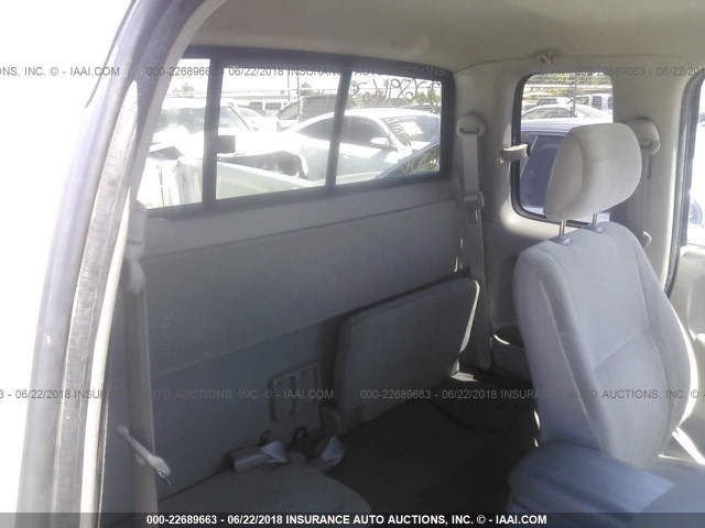 5TESN92N03Z231704 - 2003 TOYOTA TACOMA XTRACAB PRERUNNER ვერცხლისფერი ფოტო 8