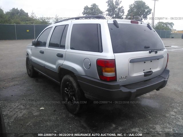1J4GW48S34C425544 - 2004 JEEP GRAND CHEROKEE LAREDO/COLUMBIA/FREEDOM 银色 照片 3