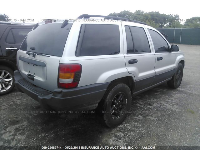 1J4GW48S34C425544 - 2004 JEEP GRAND CHEROKEE LAREDO/COLUMBIA/FREEDOM 银色 照片 4