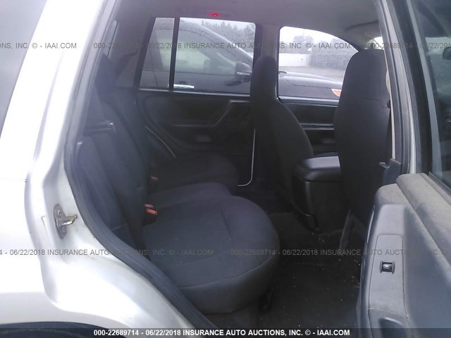 1J4GW48S34C425544 - 2004 JEEP GRAND CHEROKEE LAREDO/COLUMBIA/FREEDOM 银色 照片 8