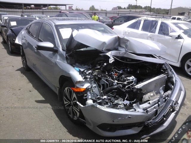 19XFC1F7XHE215108 - 2017 HONDA CIVIC EXL 银色 照片 1