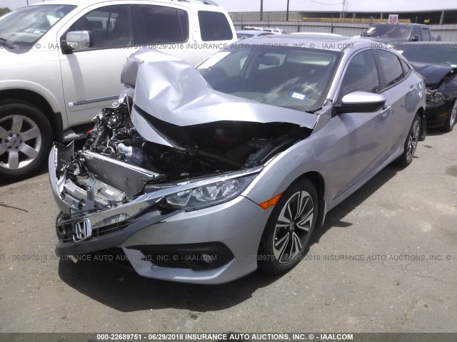 19XFC1F7XHE215108 - 2017 HONDA CIVIC EXL 银色 照片 2