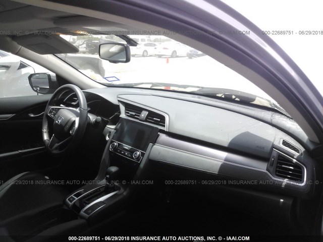 19XFC1F7XHE215108 - 2017 HONDA CIVIC EXL 银色 照片 5