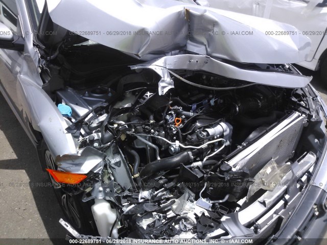 19XFC1F7XHE215108 - 2017 HONDA CIVIC EXL 银色 照片 6