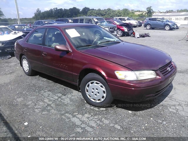 4T1BG22K9XU556546 - 1999 TOYOTA CAMRY CE/LE/XLE RED photo 1
