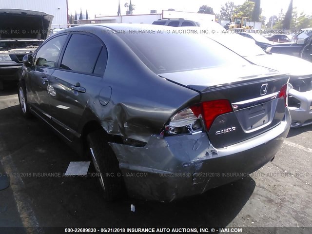 2HGFA1F68BH523663 - 2011 HONDA CIVIC LX-S 灰色 照片 3
