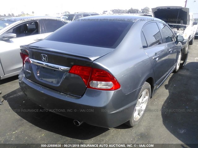 2HGFA1F68BH523663 - 2011 HONDA CIVIC LX-S 灰色 照片 4