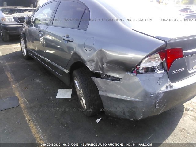 2HGFA1F68BH523663 - 2011 HONDA CIVIC LX-S 灰色 照片 6