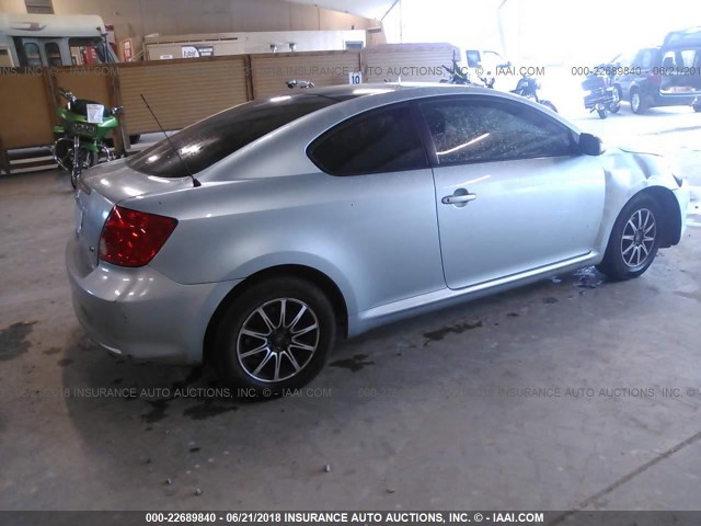 JTKDE177150060753 - 2005 TOYOTA SCION TC 浅蓝色 照片 4