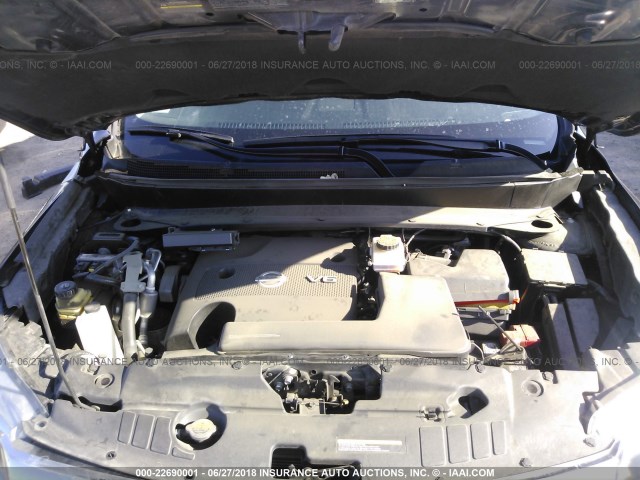 5N1AR2MN5GC613912 - 2016 NISSAN PATHFINDER S/SV/SL/PLATINUM 黑色 照片 10